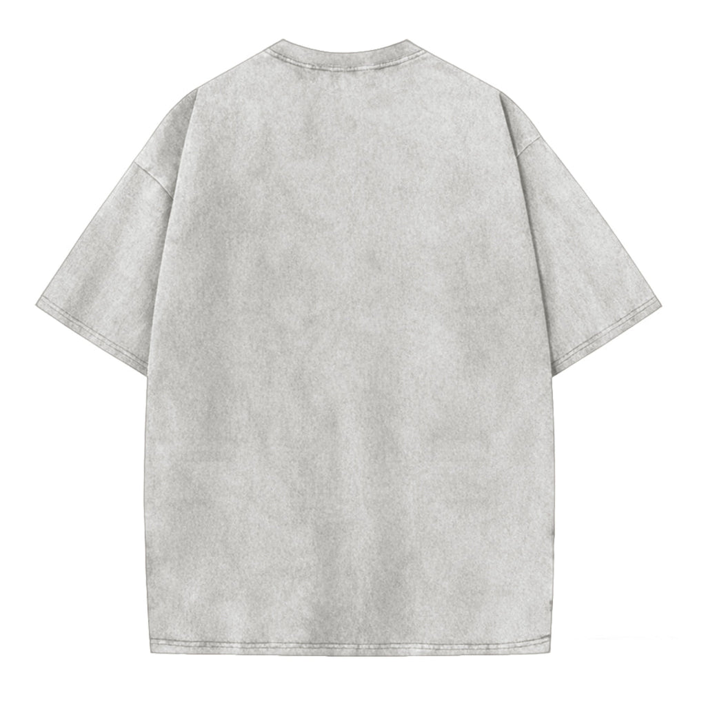Monday Blues Relatable Frog Acid Washed T-shirt